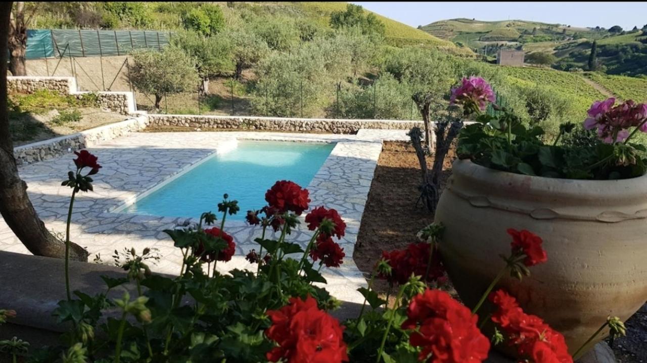 Elegant Villa Trapani + Pool Salemi Bagian luar foto